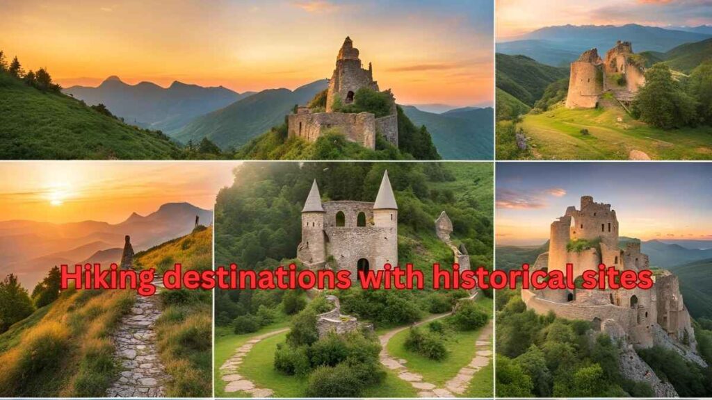 Hiking destinations with historical sites