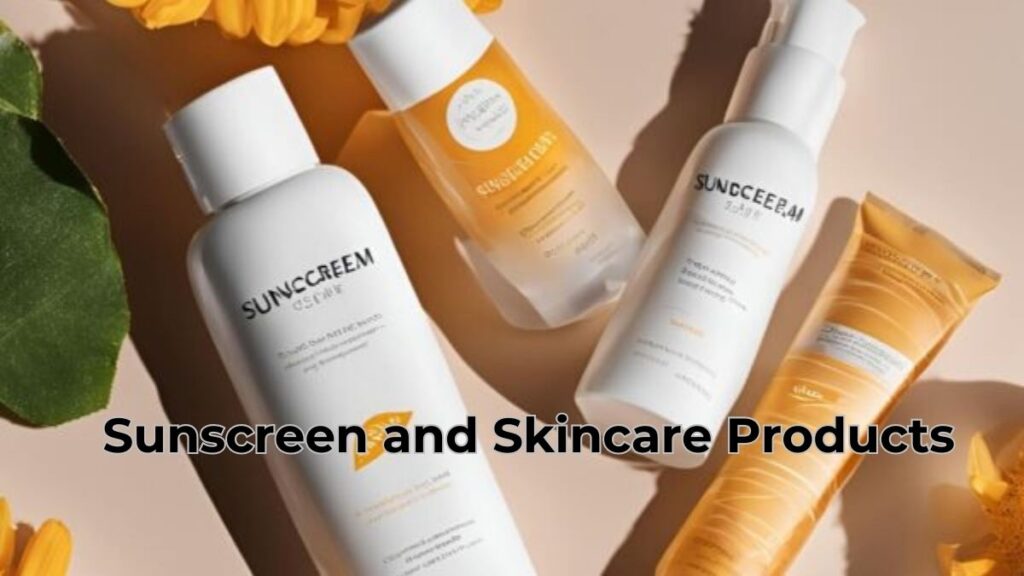 Sunscreen and Skincare Products