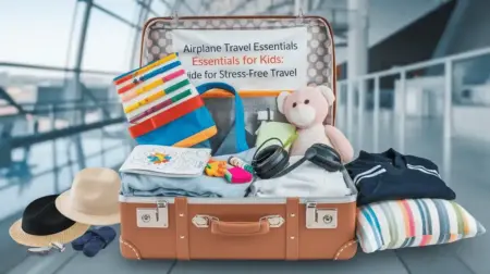 Airplane Travel Essentials For Kids'